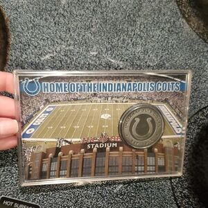Indianapolis Colts Stadium Souvenir Plaque